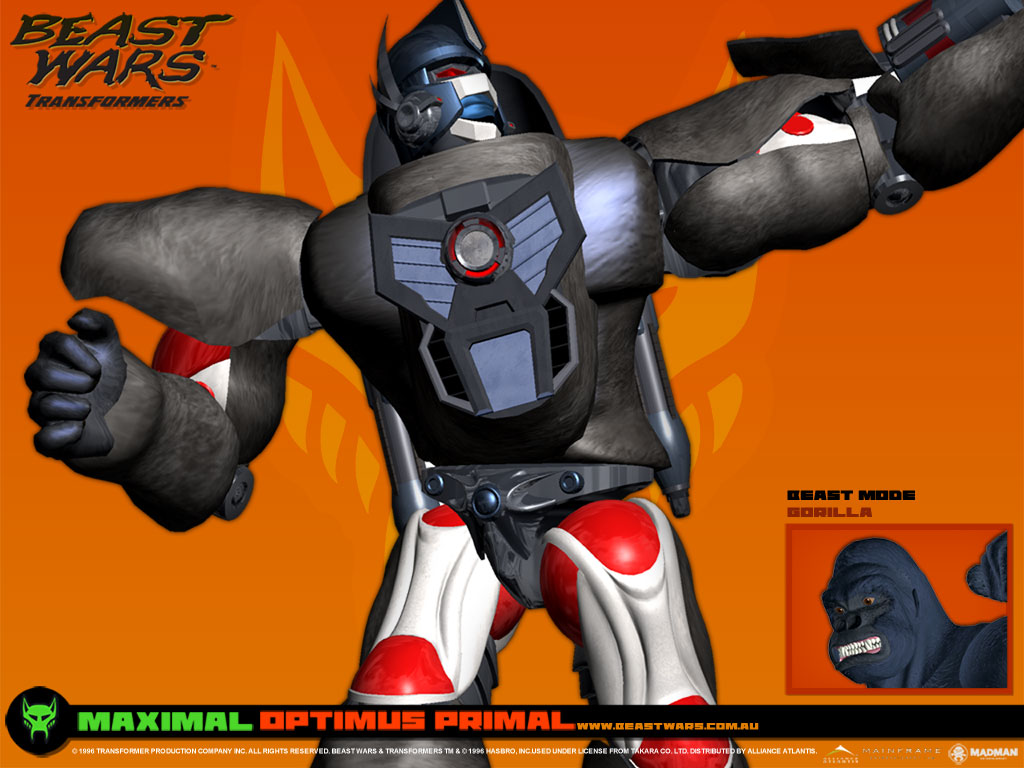 Juego Beast Wars Transformers de Hasbro Interactive (1997